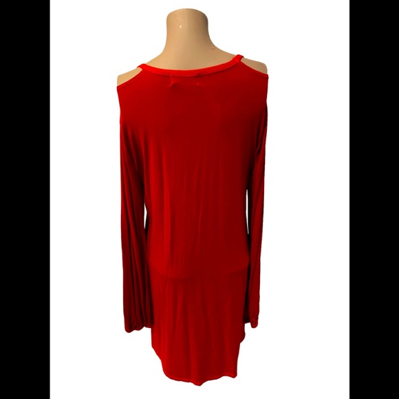 Anthropologie- Michael Stars V-Neck Knit Dress - Picture 6 of 8